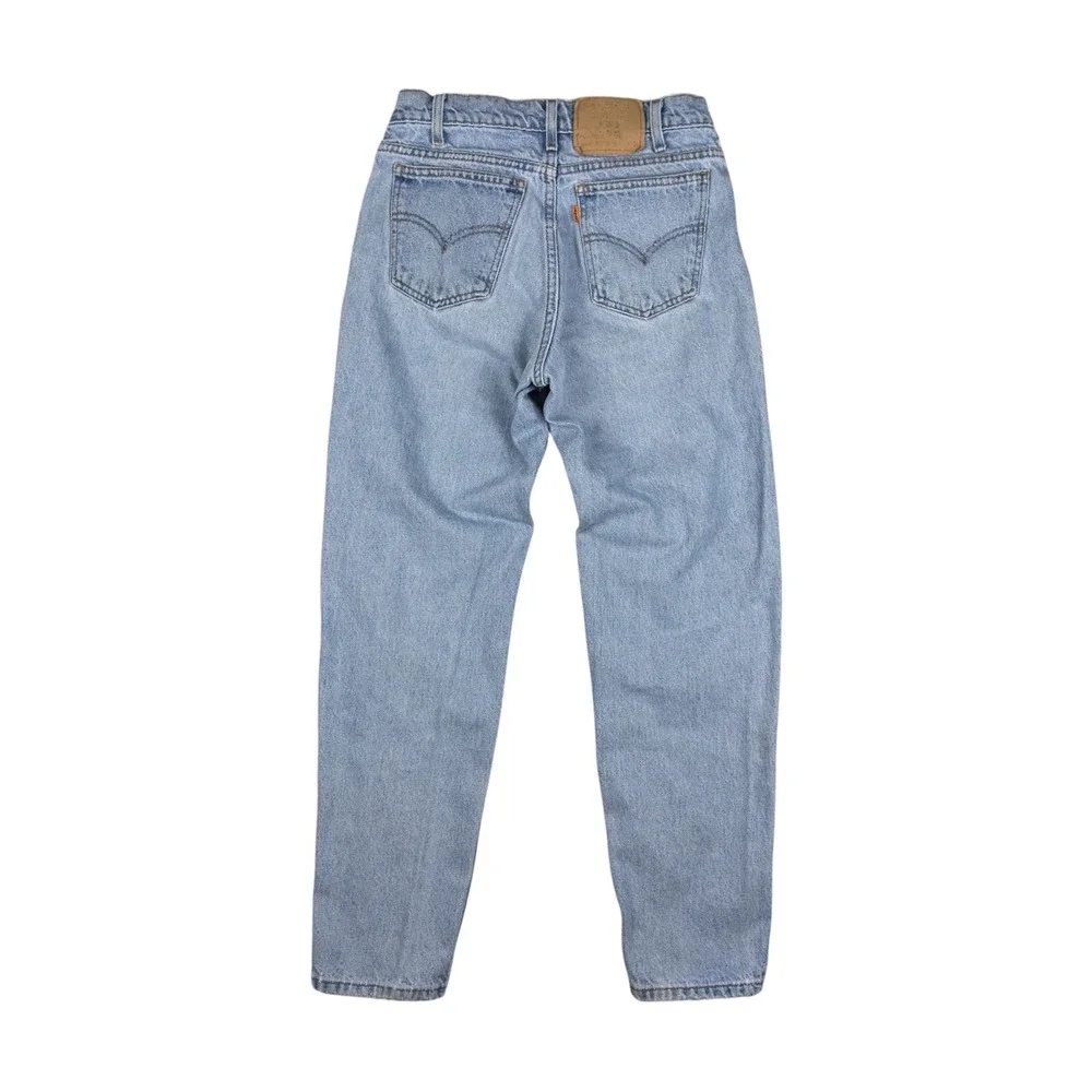 Vtg Levi's Orange Tab‎ 550 Jeans Men's 29.5x29.5 Light Wash Texas USA Made 1996
